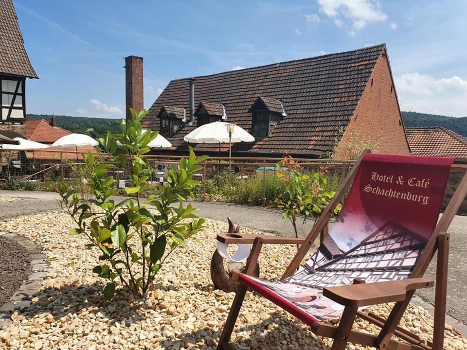 Hotel & Cafe Schachtenburg Шлиц Экстерьер фото